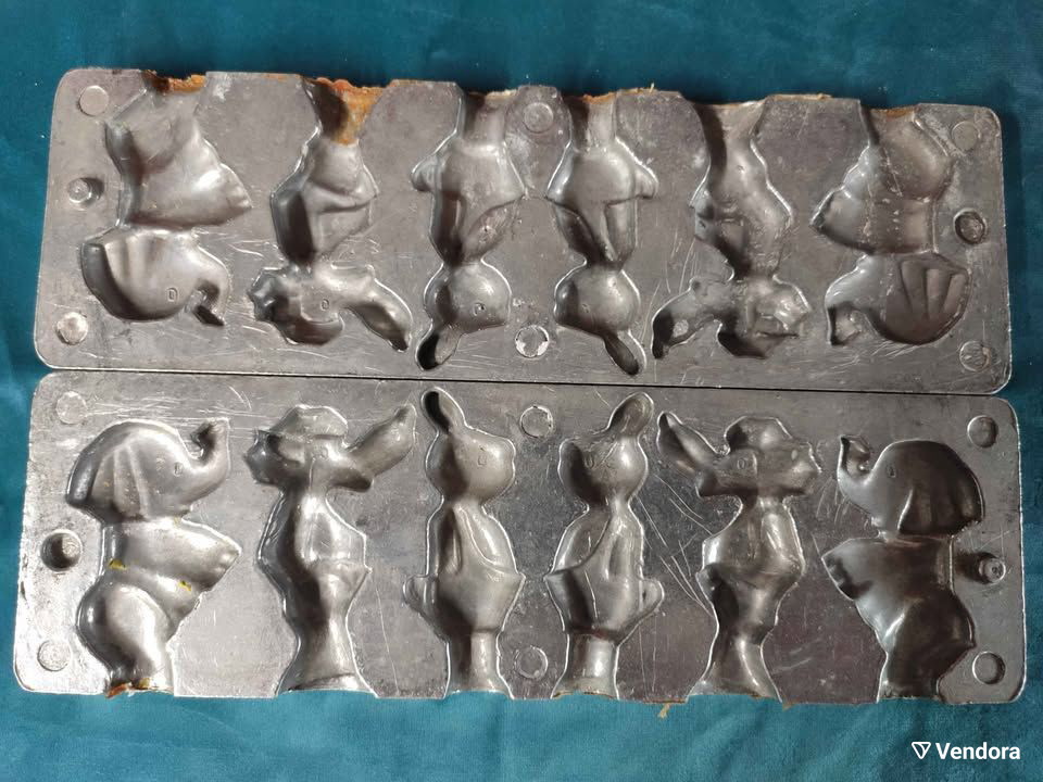 VINTAGE 3D Φόρμες για γλειφιτζούρια, καραμέλες, σοκολάτες