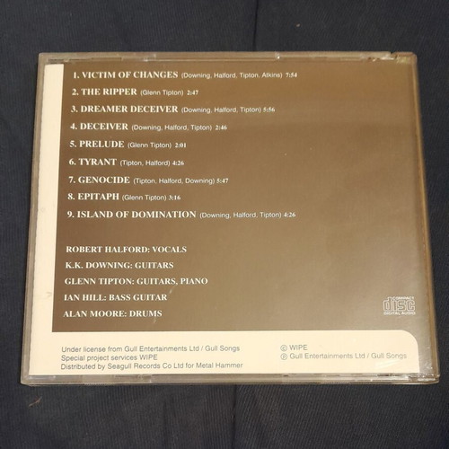 Judas Priest Sad Wings Of Destiny CD, remastered metal album