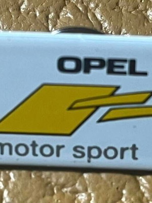 Συλλεκτική καρφίτσα Opel Motor Sport σαν καινούργιο