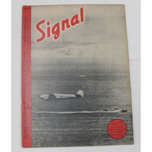 German Army magazine Signal N.13 1940 used