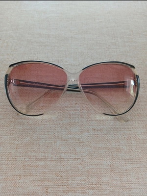 Piave Italy Vintage Sunglasses with Pink Gradient Lenses Like New