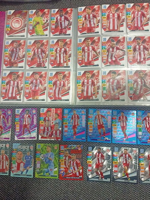 ΠΛΗΡΕΣ ΣΕΤ ΟΛΥΜΠΙΑΚΟΣ superleague 2025 panini.