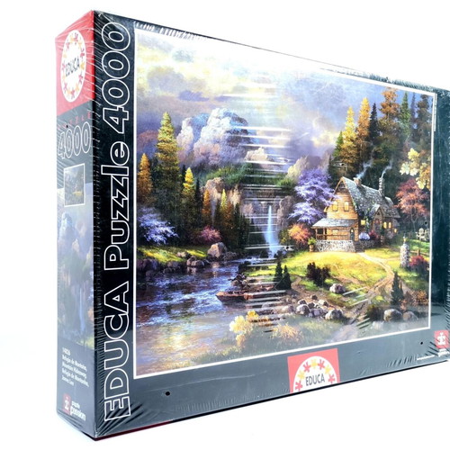 Educa Jigsaw Puzzle Refugio De Montana James Lee 4000 Pieces New