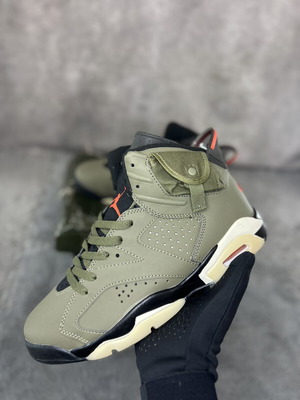 Jordan 6 sneakers brand new, size 44, green
