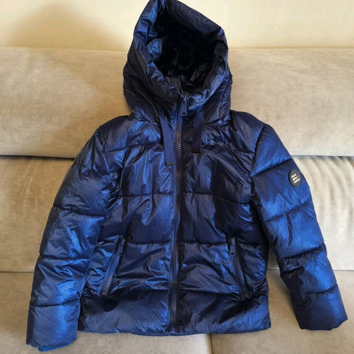 Girls' jacket size 6 Evita blue new unworn