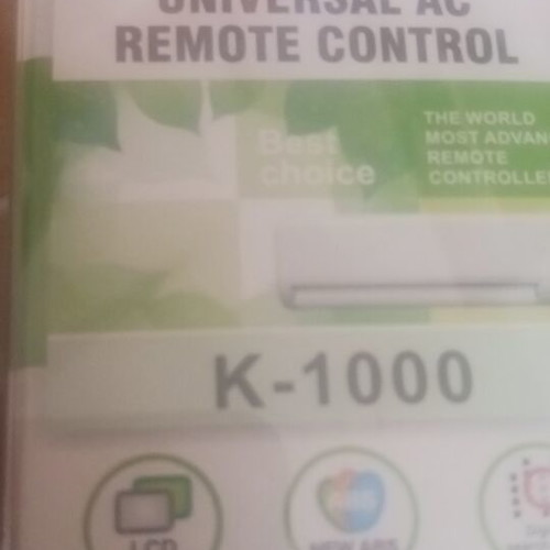 Air Condition Remote Control K-1000 new