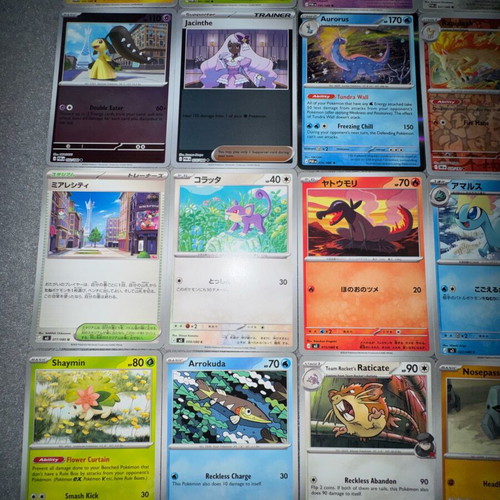 Pokemon 42 Japanese-English cards new