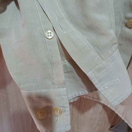 Manetti men's shirt beige size M like new