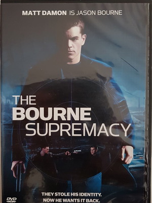 Jason Bourne 3 ταινίες DVD σαν καινούργιες με υπότιτλους