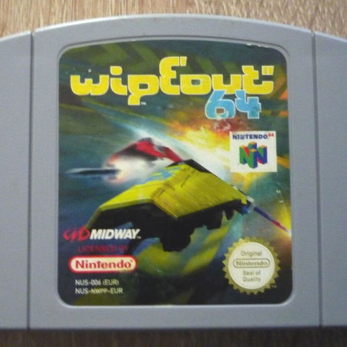 Wipeout 64 Nintendo 64 game used, racing and shooting