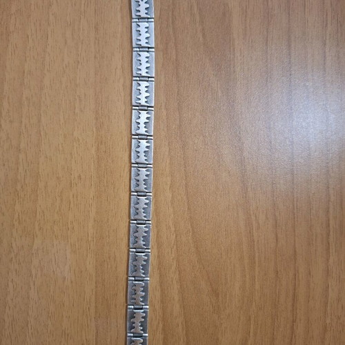 Silver 925 bracelet refurbished with patina