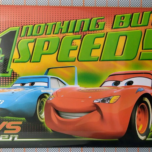 Disney/Pixar Cars McQueen Case with 24 Colored Pencils New