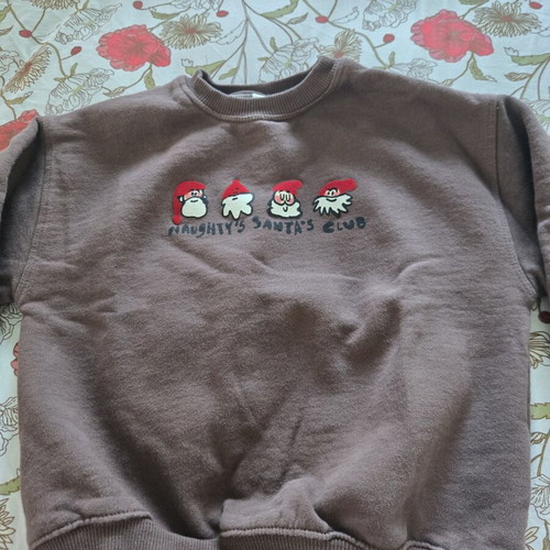 Zara sweatshirt used, size 116 cm, brown, age 6