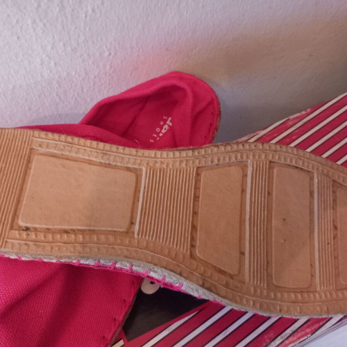 Adam's Shoes espadrilles pink sizes 36 and 37