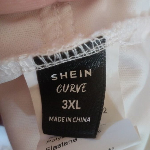 Shein top 3XL like new, white beige