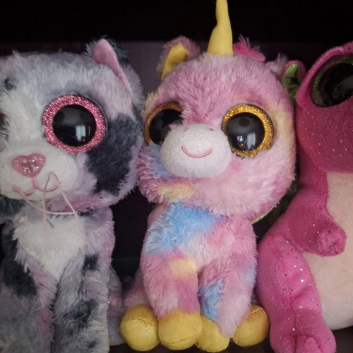 Ty small stuffed toys like new, pack of 3