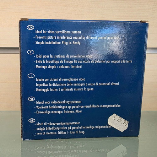 Ecoline Video Interference Filter new for CCTV systems