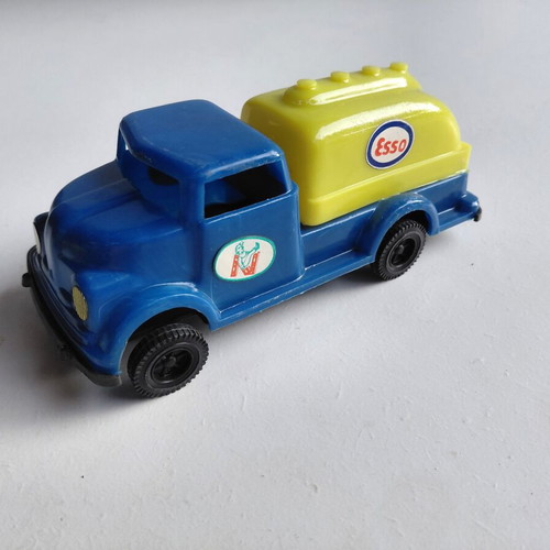 Esso Toy Fuel Tanker Truck Greek Made 70s New