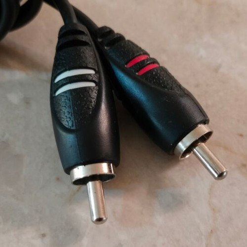 High Performance OFC RCA to RCA Audio Interconnect 1.5m new