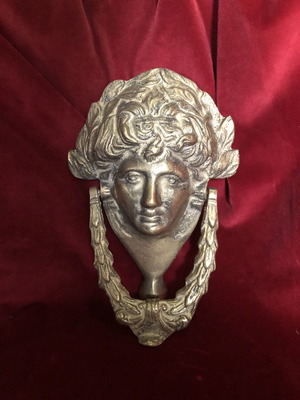 Μπρούτζινο ροπτρο Ερμής μεταχειρισμένο, μασίφ