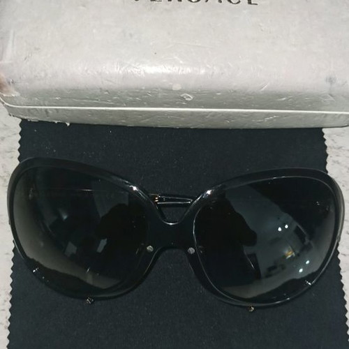 Versace sunglasses woman used, black