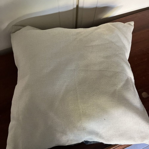 Schnauzer dog pillow like new