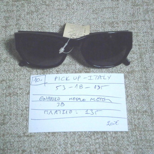 Pickup sunglasses new, vintage design, made in Italy, medium adult size