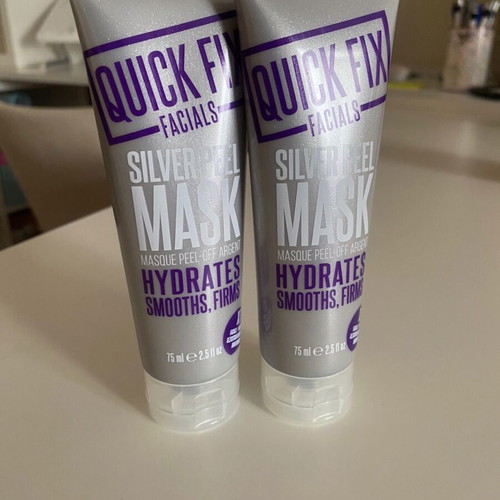 Quick Fix Silver Mask new, set of 2