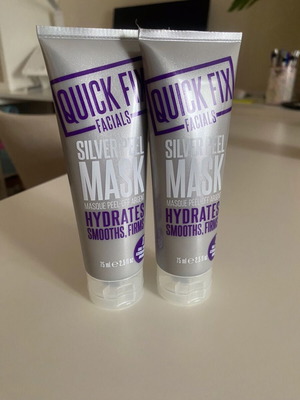 Quick Fix Silver Mask new, set of 2