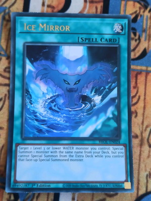 Ice Mirror Spell Card σαν καινούργιο