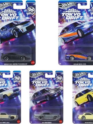 Hotwheels Tokyo Drift σειρά καινούργια, πλήρες σετ