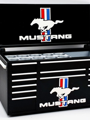 Mustang organizer pen holder pencil