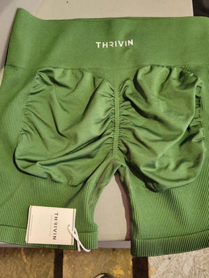 Σορτς αθλητικό γυναικείο Thrivin καινούργιο, μέγεθος L, πράσινο
