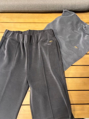 Σετ φόρμας U.S. Polo Assn. γκρι σαν καινούργιο, velvet touch, μέγεθος L