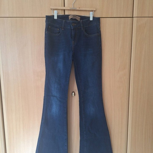 Attrattivo bell-bottom jeans S/M blue like new