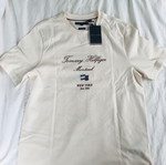 Tommy Hilfiger T-Shirt new, regular fit, beige, size M