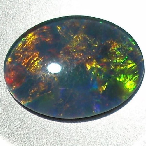 Australlian Opal Opal Doublet 8.75 ct new, size 20x15 mm