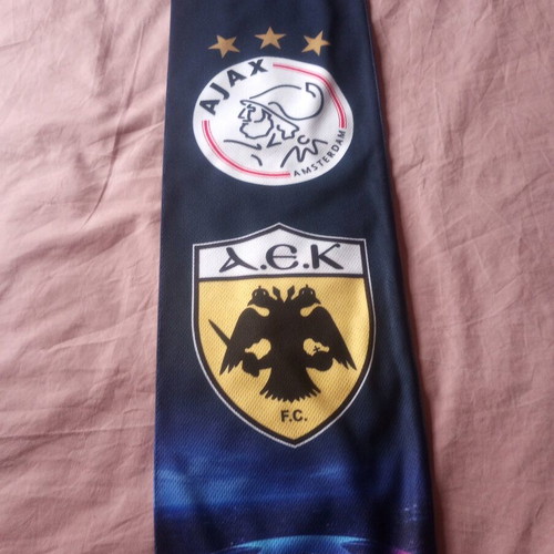 Κασκόλ UEFA Champions League 2018–2019 σαν καινούργιο, Bayern, Ajax, ΑΕΚ