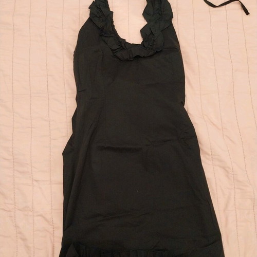 Rose dress like new, size M 38 10, black