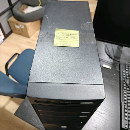 Desktop PC i3 used with 480GB SSD, 4GB RAM