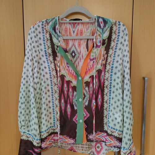 Zara shirt S airy, transparent, like new, unworn