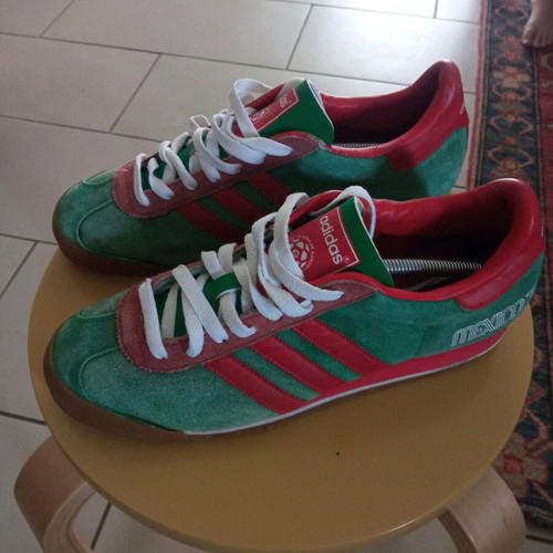 Adidas Kick Mexico 70 shoes used, size 41 1/3, vintage