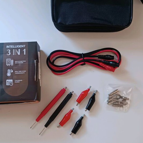 Digital Multimeter with Thermometer and Hygrometer New