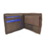 Marvel leather wallet brown new