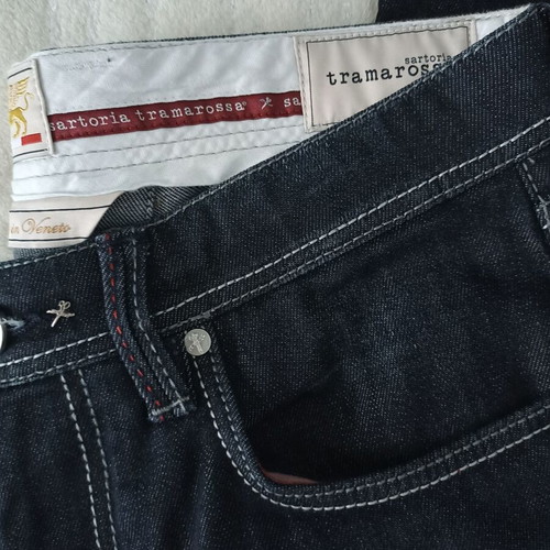 Tramarossa men's jeans like new, blue black, wide fit