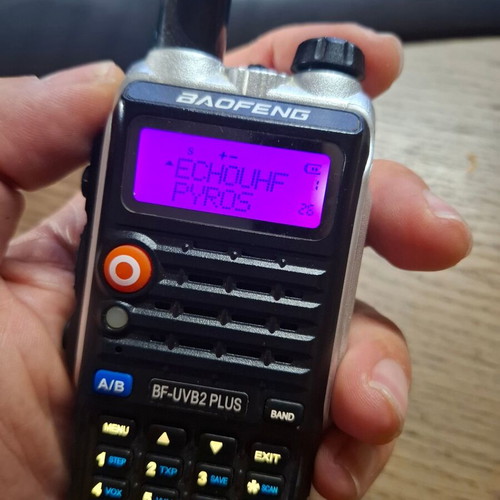 Baofeng BF-UVB2 PLUS Dual Band UHF-VHF Walkie Talkie