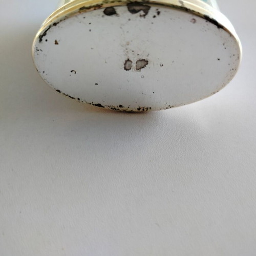 Trussardi metal powder case used