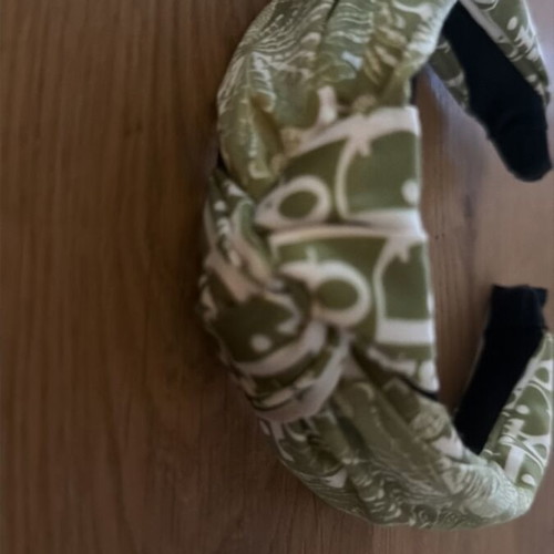 Dior headband used, green