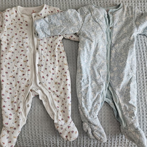 Mothercare baby sleeping bags used, pack of 5 for 3-9 months