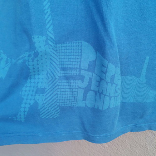 Pepe Jeans men's blue t-shirt size L like new